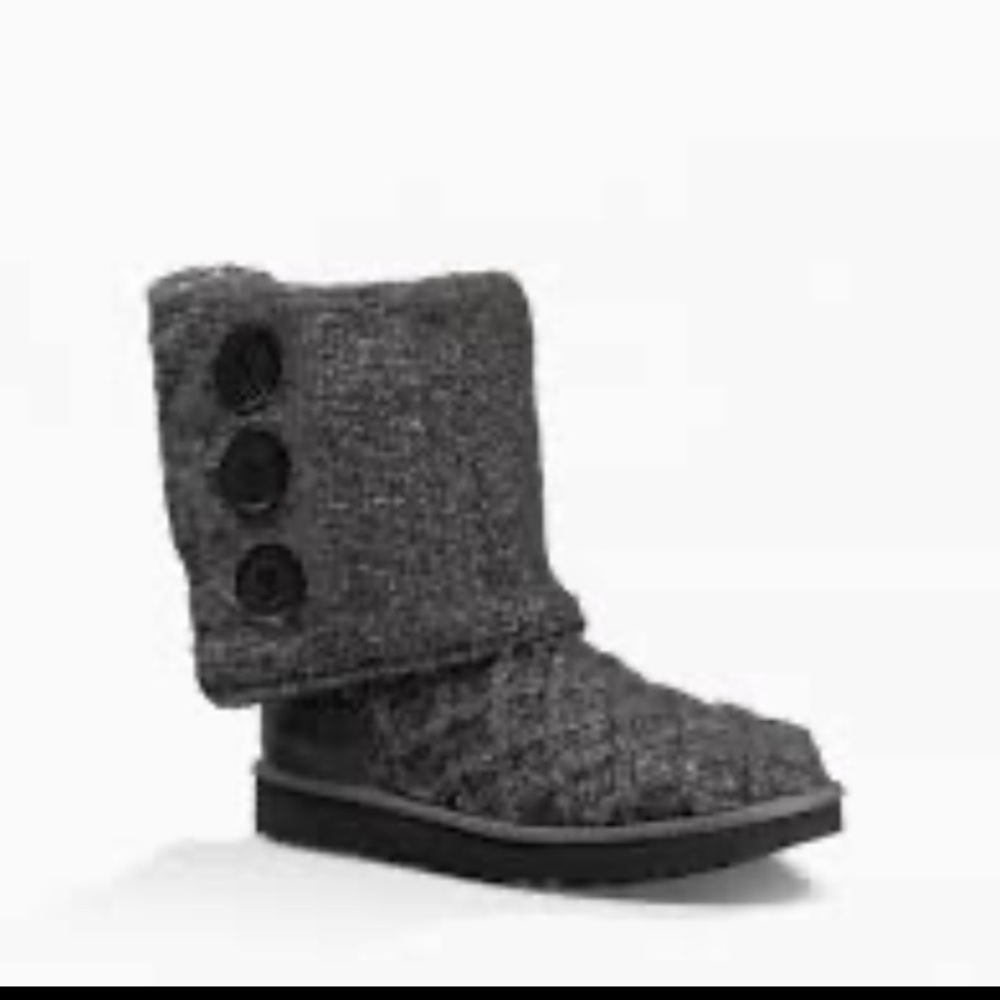 UGG Grey Sweater boots